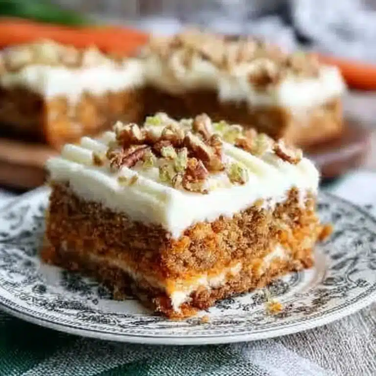 Carrot Cake Bars