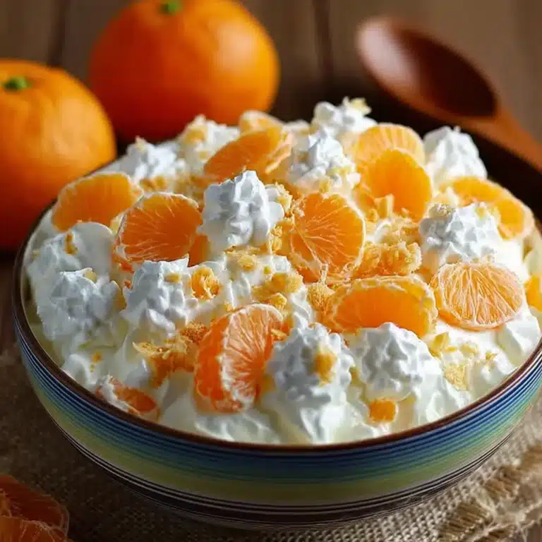 orange dreamsicle salad