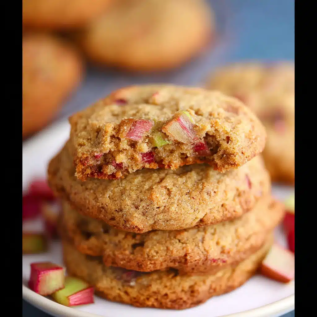 rhubarb cookies​