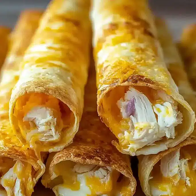 Chicken and Cheese Crispitos