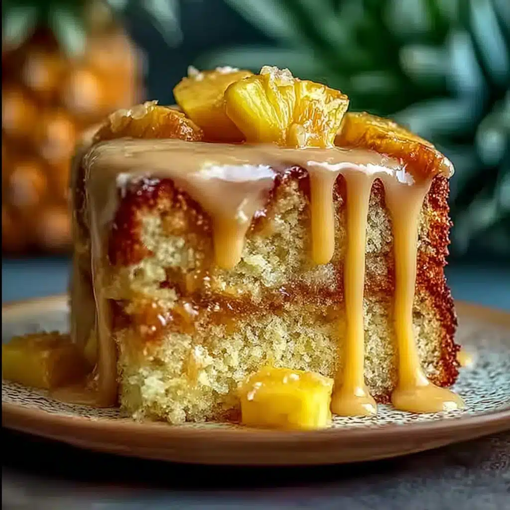 Juicy Pineapple Heaven Cake