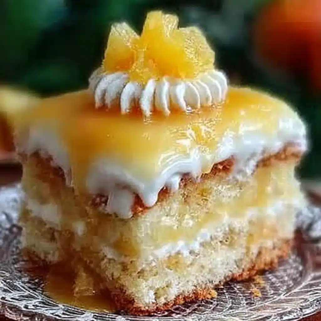 Juicy Pineapple Heaven Cake