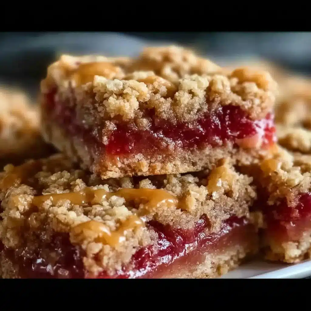 amish oatmeal rhubarb bars recipe​