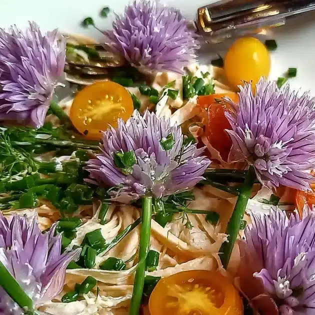 chive blossom recipes​