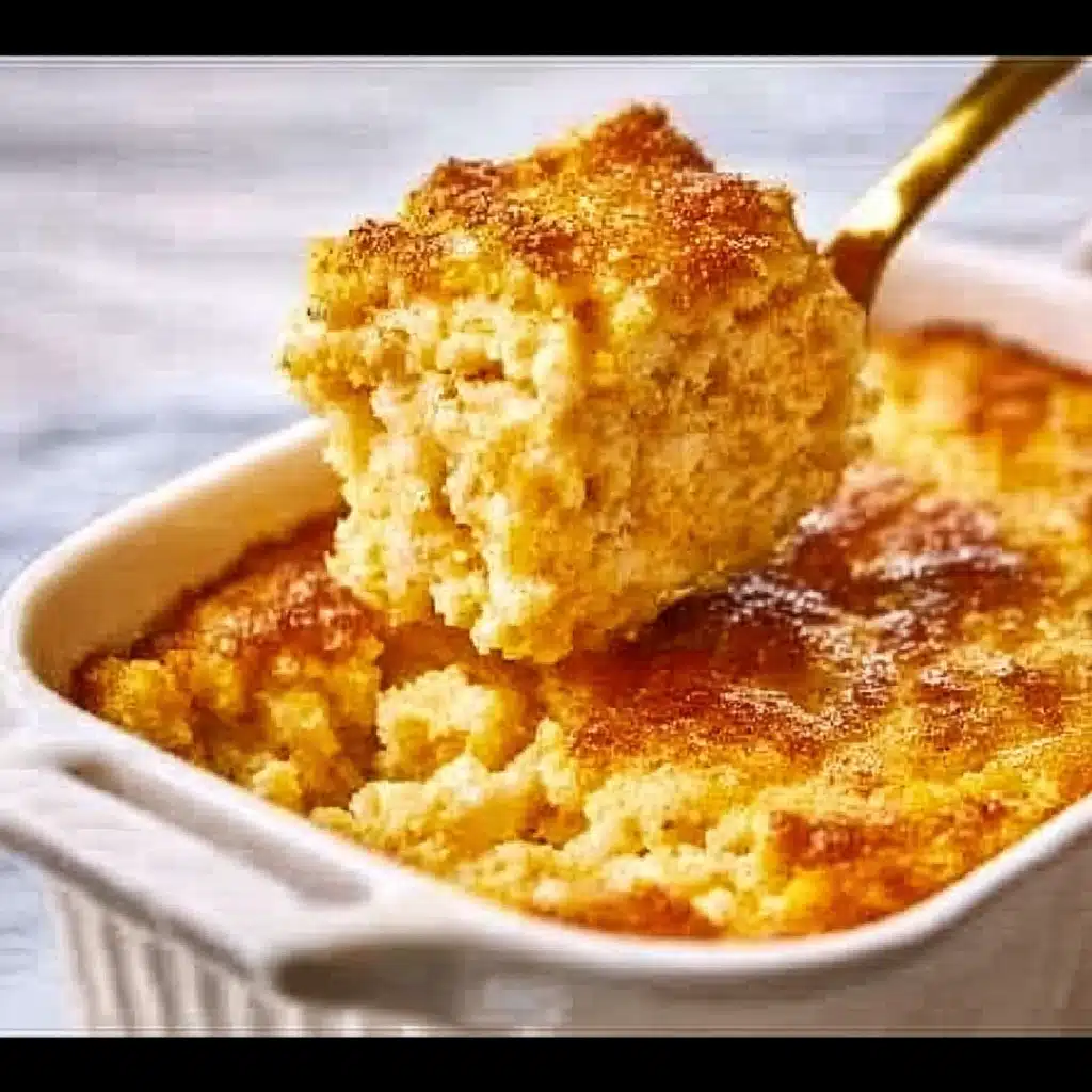 cornbread casserole pudding
