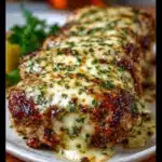 garlic parmesan chicken meatloavesv