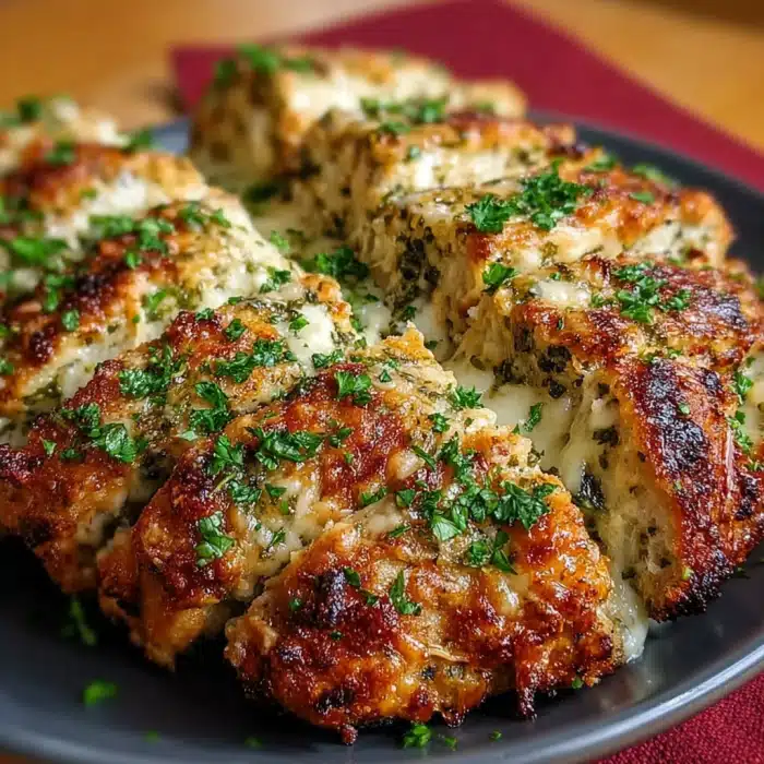 garlic parmesan chicken meatloavesv