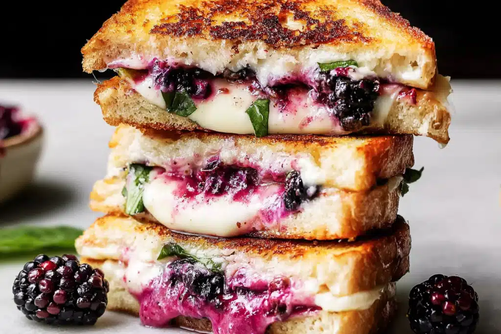 Blackberry Grilled Cheese