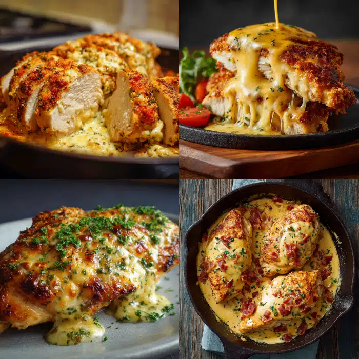 Chicken with a Cheesy Twist