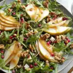 arugula pear salad
