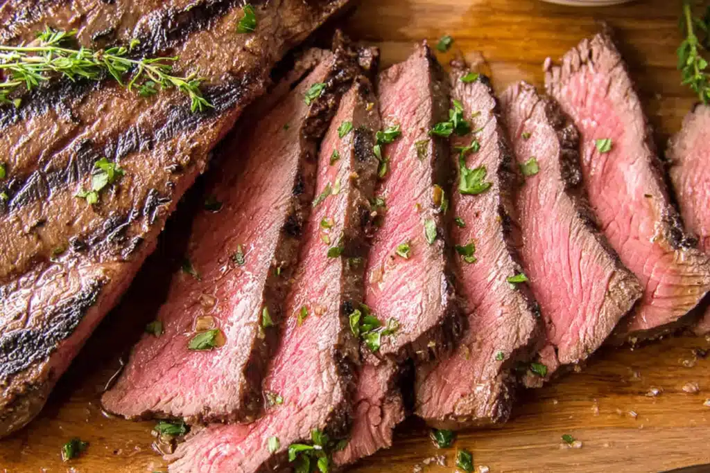 grilled marinated london broil recipe