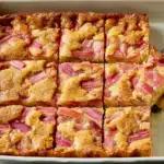 rhubarb torte