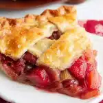 strawberry rhubarb pie