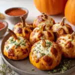 Easy Pizza-Stuffed Pumpkins for Halloween Dinner