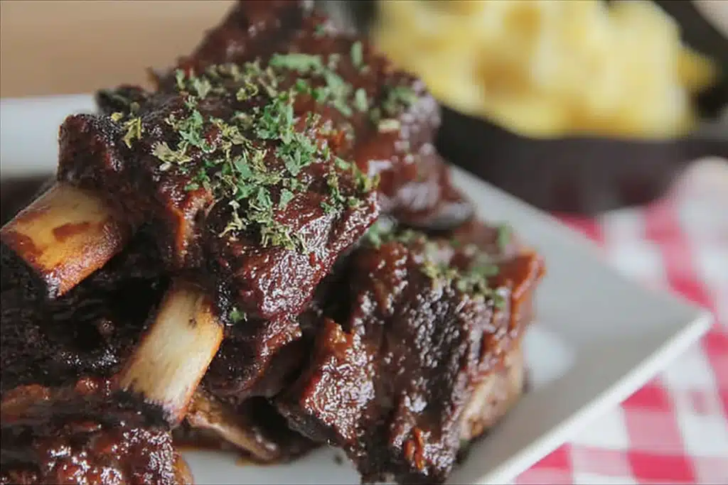 beef ribs oven baked recipe