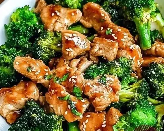 Delicious chicken and broccoli dish prepared in just 30 minutes.