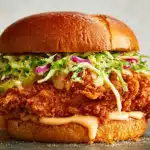 fried chicken sandwich​ recipe