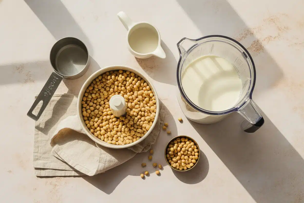 recipe of soya milk