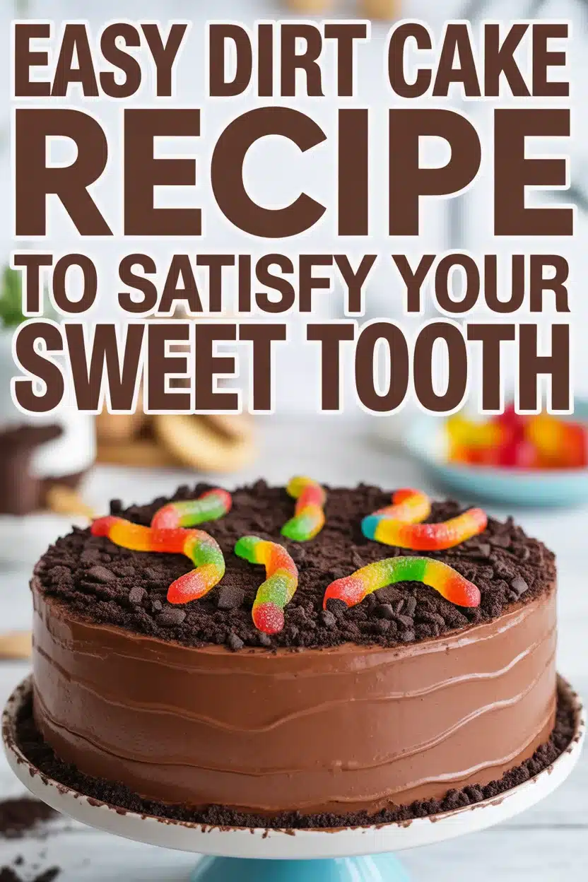 dirt cake recipe easy