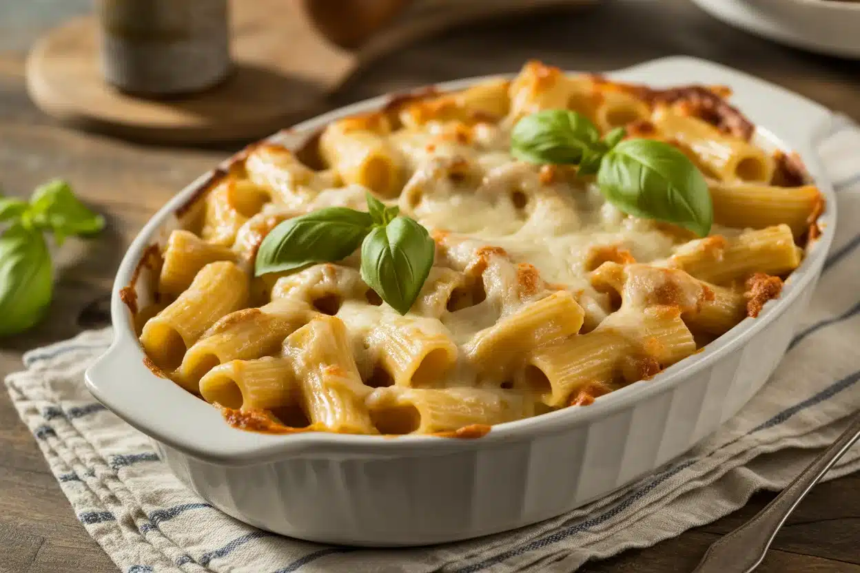 baked rigatoni recipe