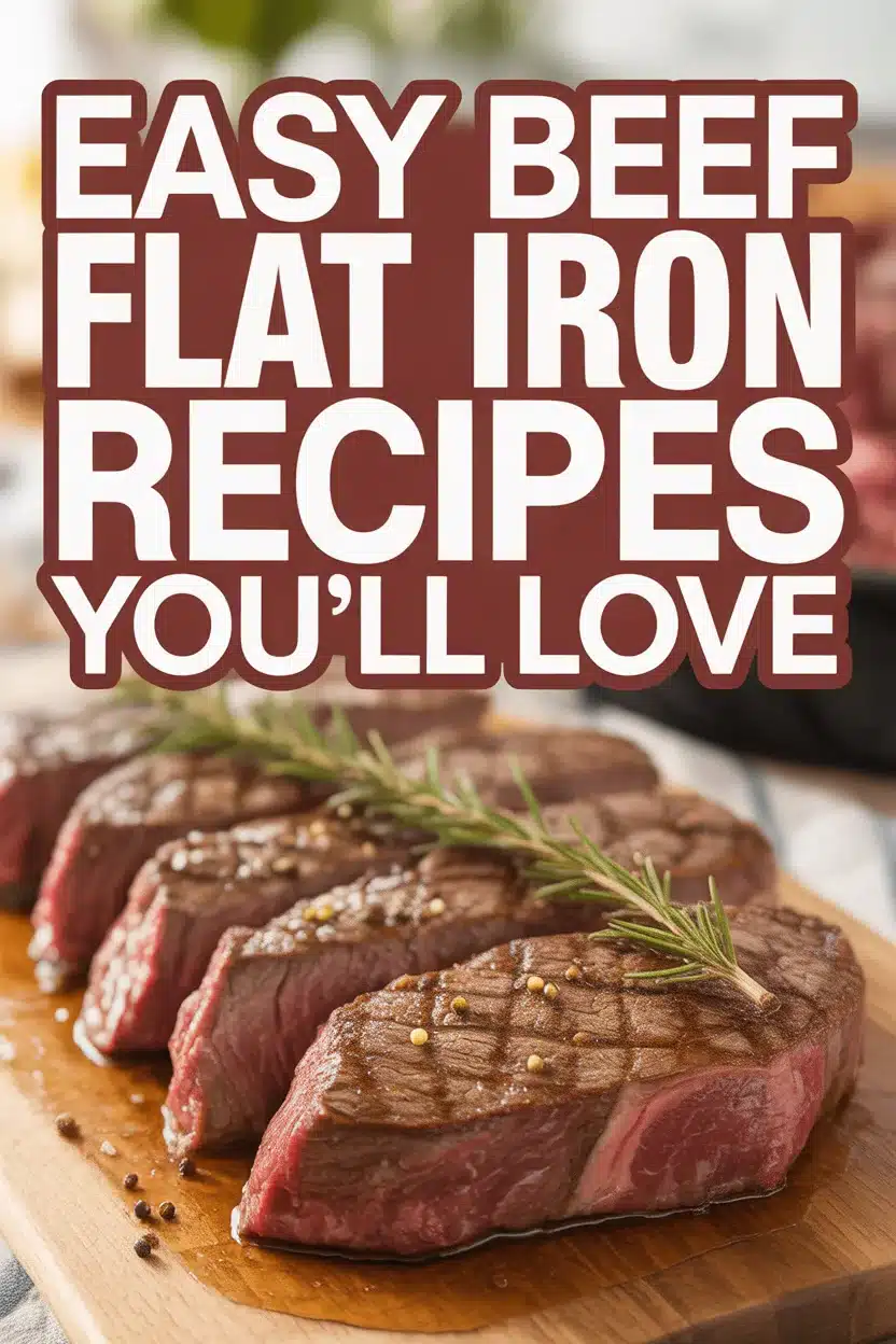 Easy Beef Flat Iron Recipes You'll Love