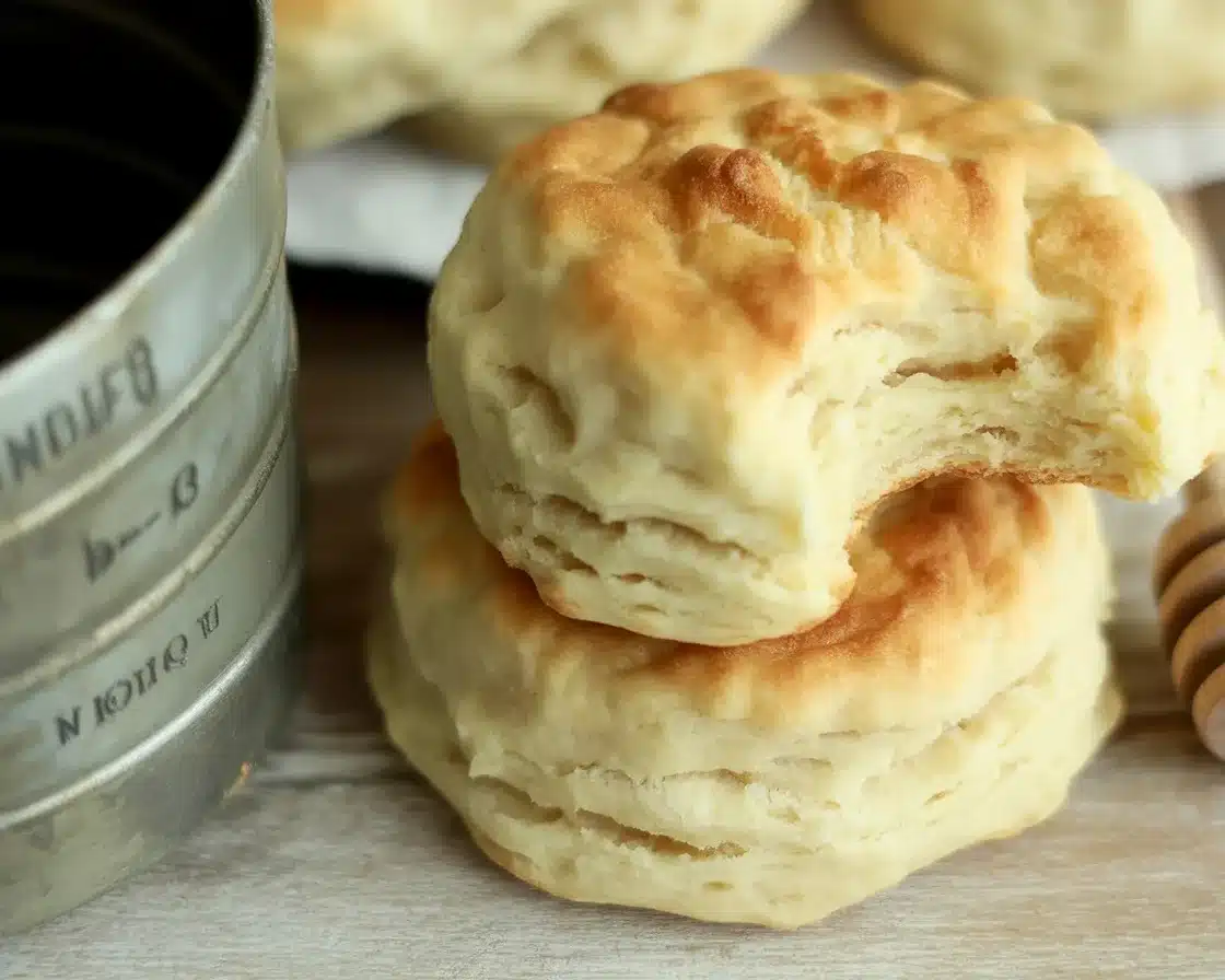 Fluffy homemade 3 ingredient biscuits fresh from the oven, perfect for breakfast or dinner.