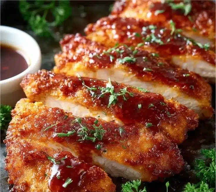 Incredible hot honey chicken dish with spicy and sweet flavors