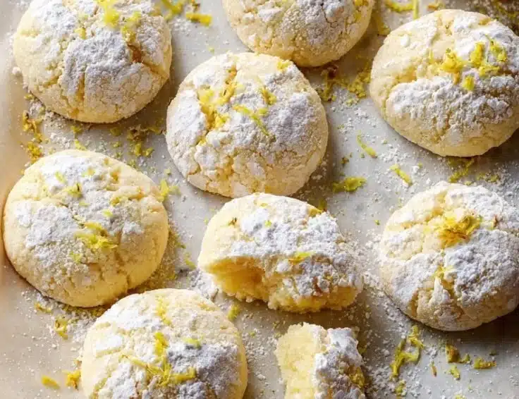 Lemon Cream Cookies with a rich lemon filling and soft texture.