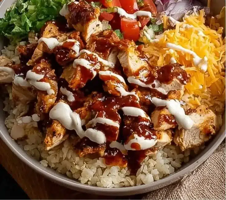 BBQ Ranch Chicken Bowl