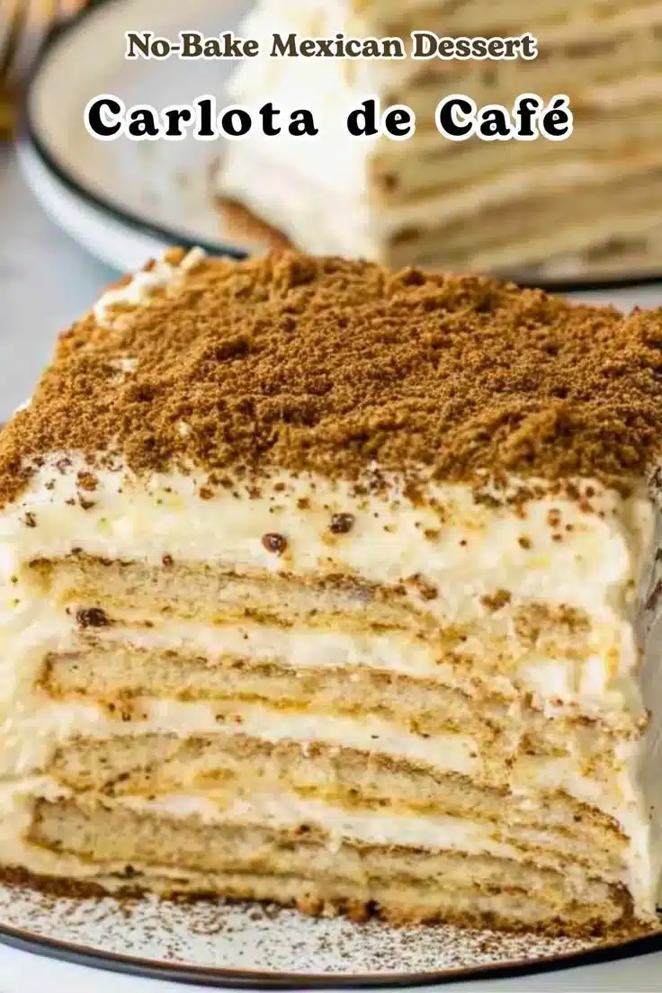 Carlota of Coffee – Creamy No-Bake Mexican Coffee Dessert