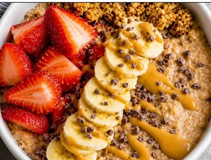 Chocolate Peanut Butter Protein Yogurt Bowl