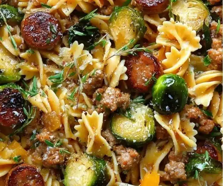 Cozy Autumn Sausage Pasta