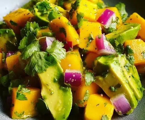 Creamy Avocado Mango Salad