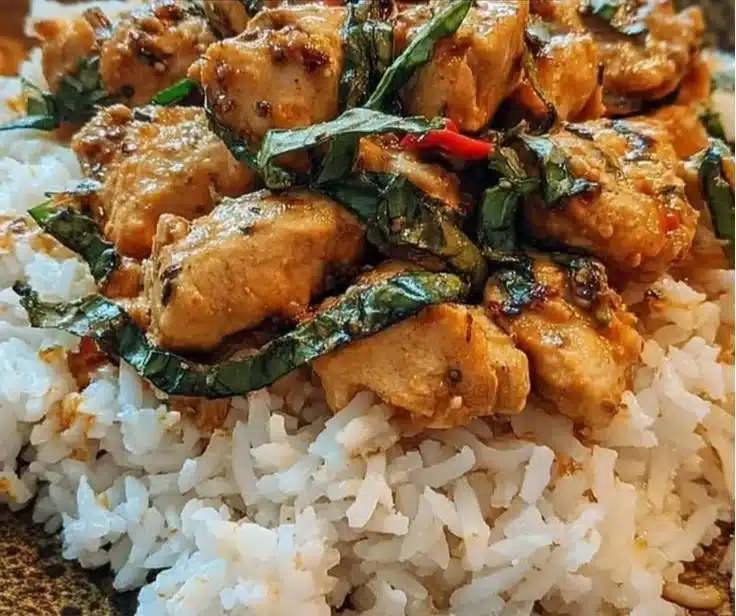 Creamy Coconut Basil Chicken
