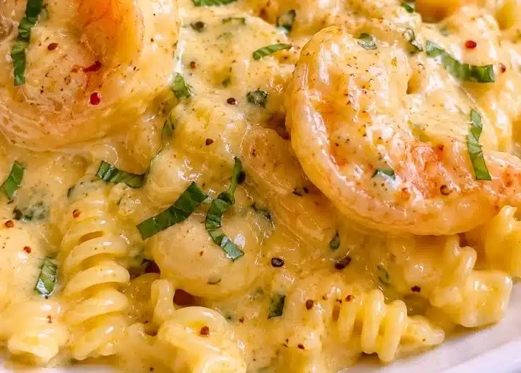 Creamy Garlic Basil Pasta