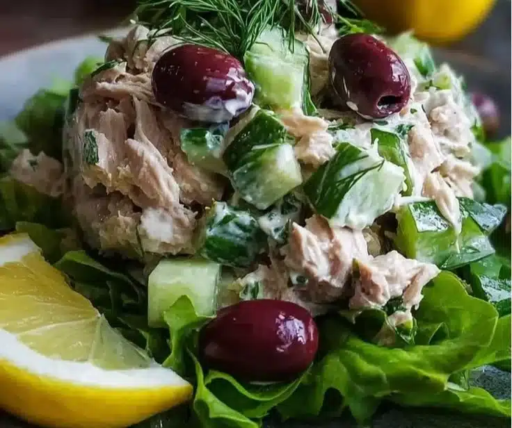 Creamy Greek Yogurt Tuna Salad