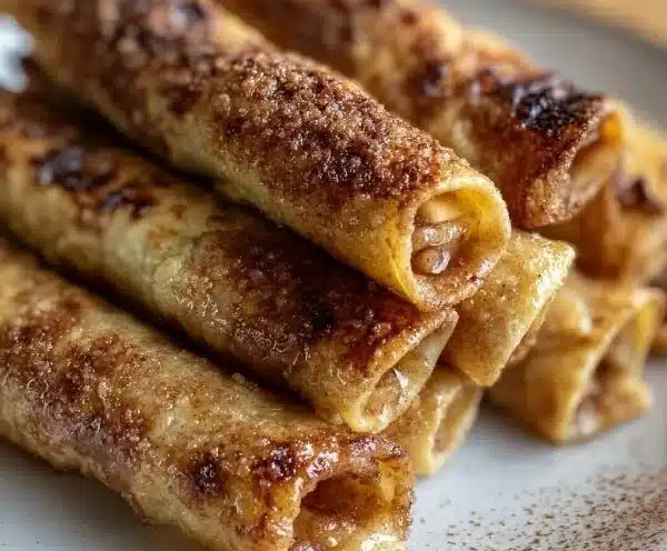 Crispy Apple Pie Taquitos