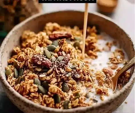 High-Protein Almond and Seed Granola