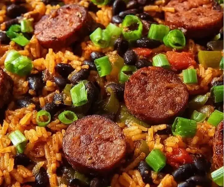 High Protein Black Beans and Rice