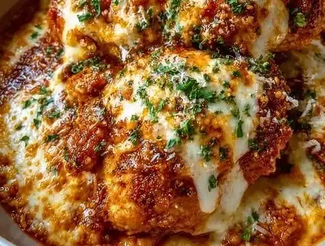 High Protein Chicken Parm Bowl