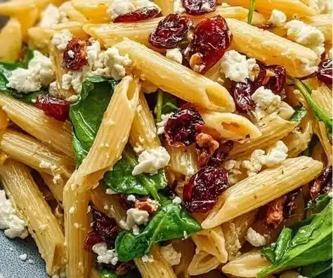High Protein Penne Salad