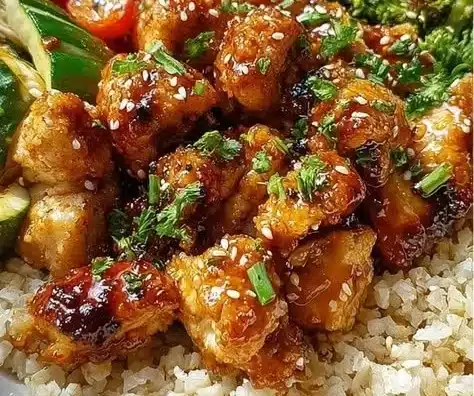 Hot Honey Chicken Bowl
