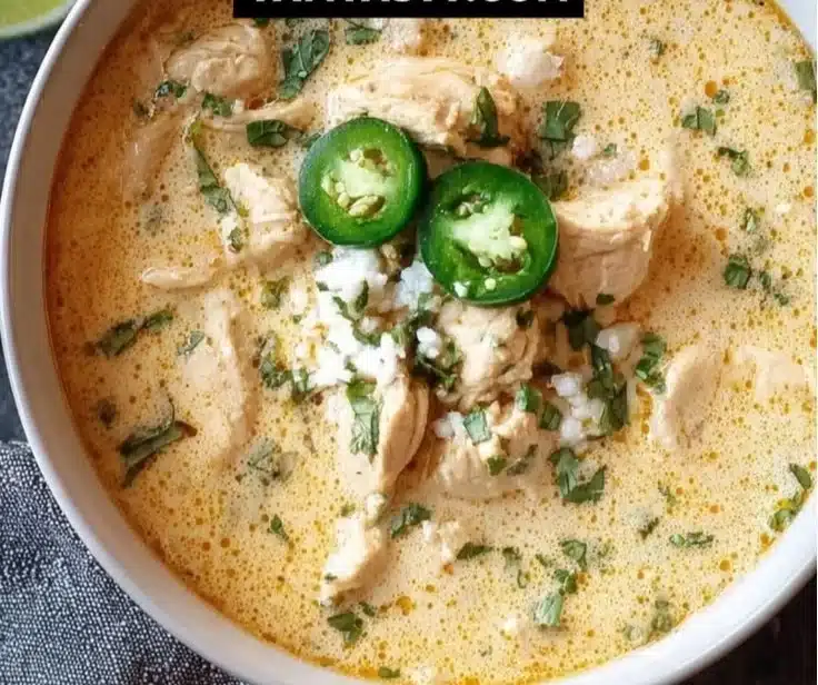 Keto White Chicken Chili