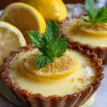 Delicious Lemon Posset dessert served in a glass with lemon zest garnish