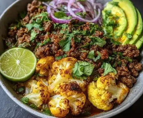 Low-Carb Protein Bowl