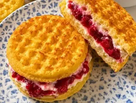 Quick Waffle Breakfast Sandwich