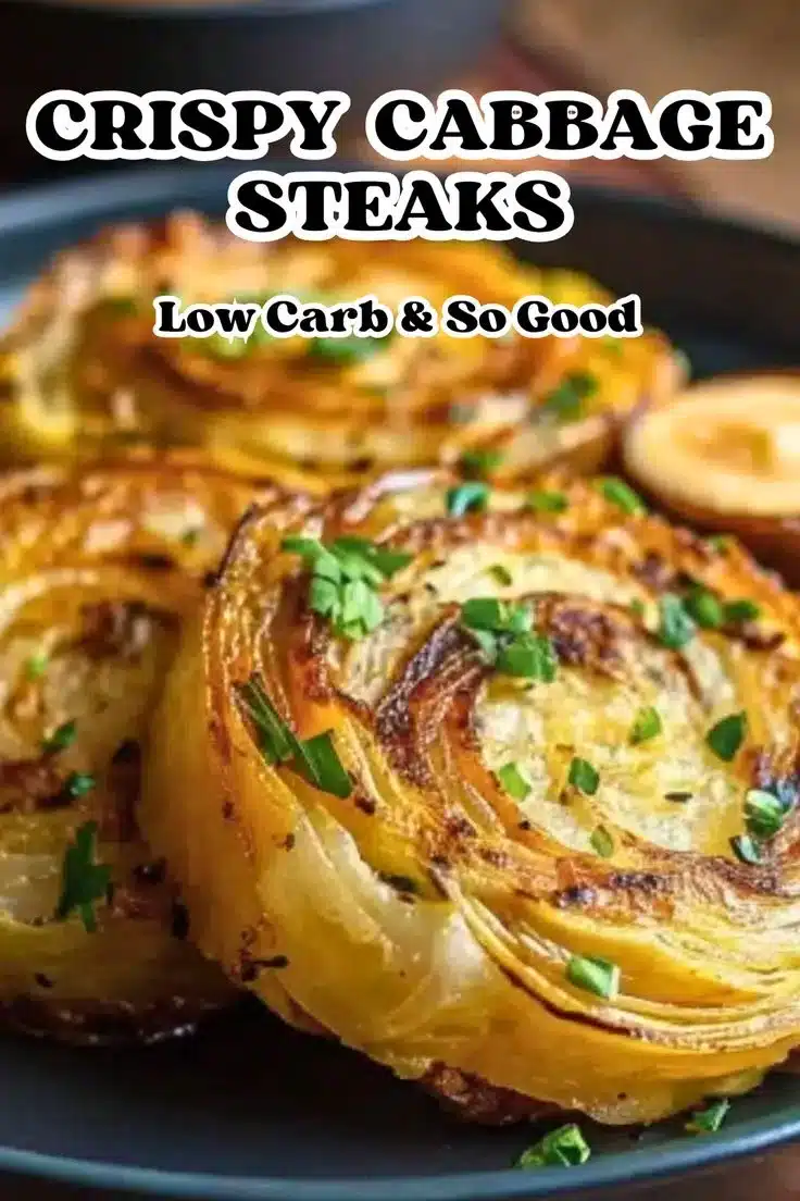 Roasted Cabbage Steaks – Crispy, Healthy & Flavorful