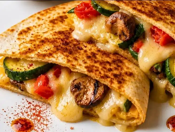 Ultimate Homemade Veggie Quesadillas