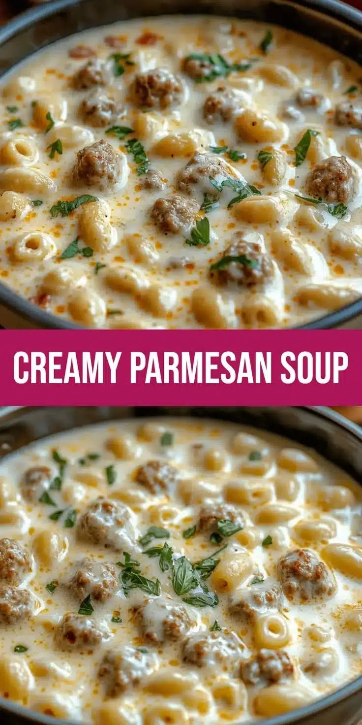 Creamy rigatoni pasta with Italian sausage in a rich sauce