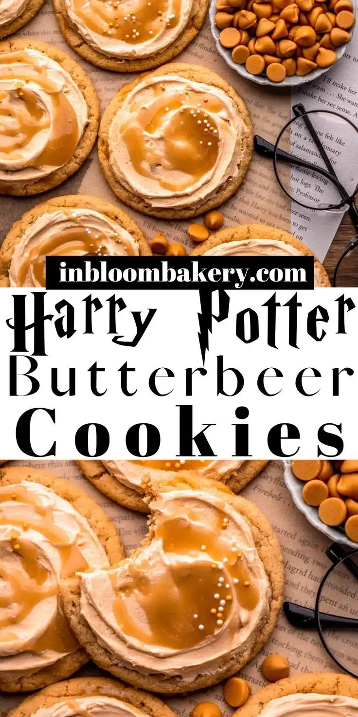 Delicious Harry Potter Butterbeer Cookies with a magical flavor